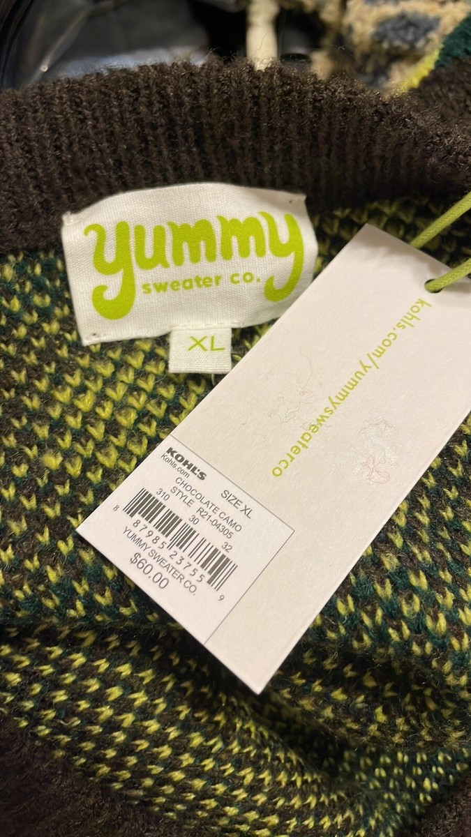 Camoflauge Sweater Medium Weight XL 26” P2P 24” Length Drop