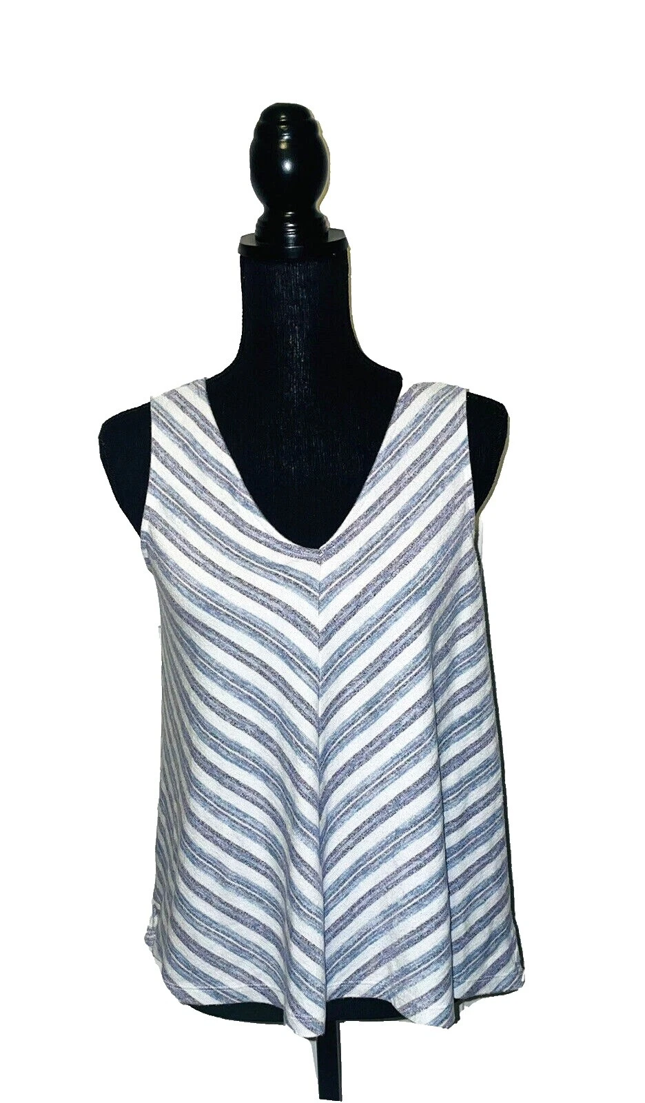 Gap Polyester Striped Tank Tops for Women