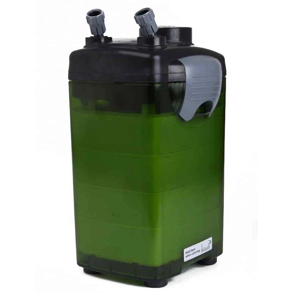 JEBO Aquarium Aussenfilter, Aquarienfilter Biofilter Wasserpumpe + Filtermedien - Bild 3 von 4