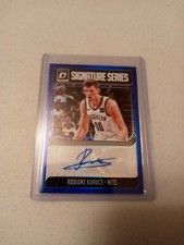 Rodions Kurucs 2018-19 Panini Optic Signature Series Blue Autograph Auto 16/25