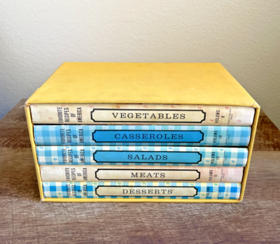 Favorite Recipes of America Cookbooks, COMPLETE BOX SET OF 5