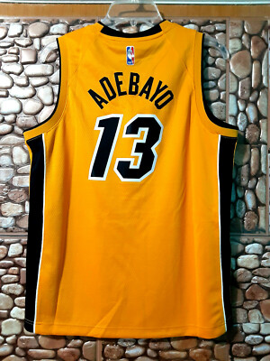 Nike NBA Miami Heat Bam Adebayo Earned Edition Swingman Jersey