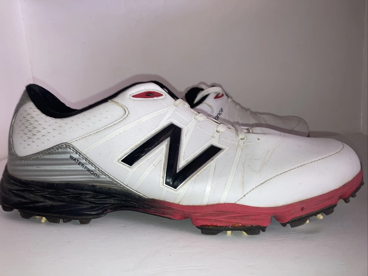 New Balance Waterproof Men s Golf Shoes Size 15 D NBG2004 White