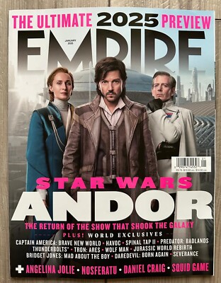 STAR WARS ANDOR January 2025 EMPIRE Movie Magazine