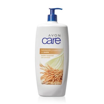 Crema Corporal con Avena y Vitamina E Avon Care  1 litro para piel sensible