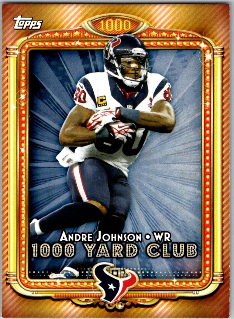 2013 Topps 1000 Yard Club #4 Andre Johnson