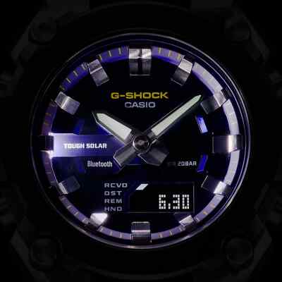 CASIO G-SHOCK GST-B600A-1A6JF G-STEEL Bluetooth Solar Watch Purple