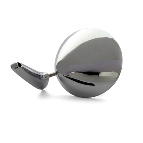 FIT CHEVROLET BEL AIR 50 51 52 55 57 STSINLESS DOOR MIRRORS PAIR LH/RH ( 2pcs ) - Bild 3 von 6