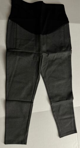Womens Maternity Stretch Full Length Fit Legging Pants Size Medium