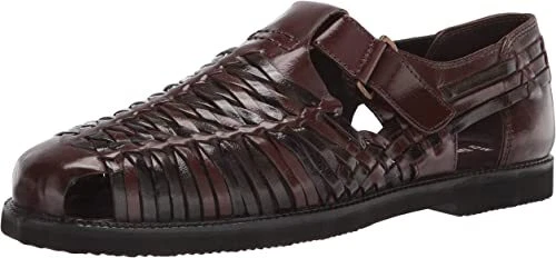 Deerstags Men Sandals Bamboo2 (Black & Brown Multi)