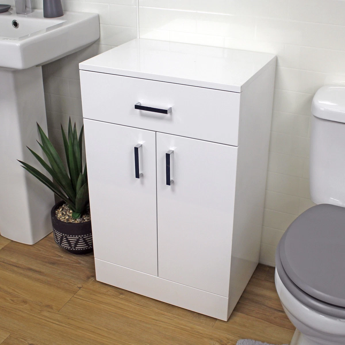 High gloss bathroom storage online