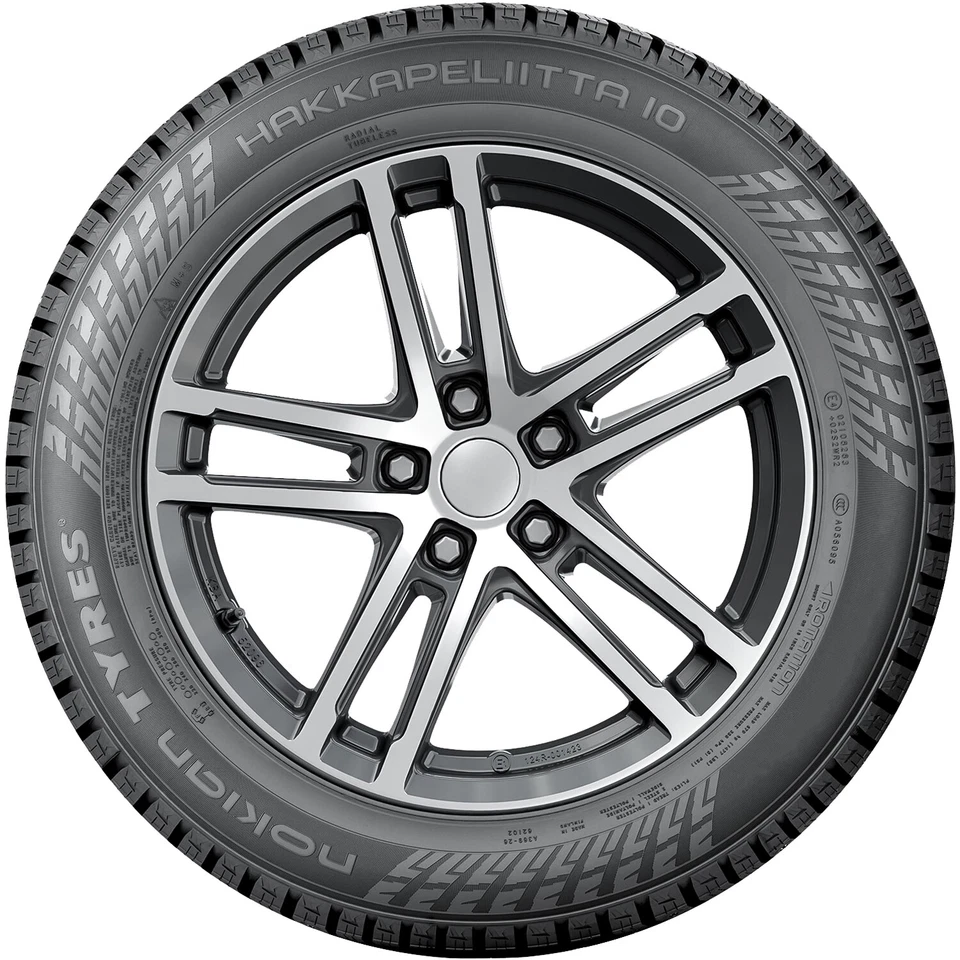 Tire Nokian Tyres Hakkapeliitta 10 205/55R16 94T XL (DC) Studded Snow Winter Foto 3 de 4