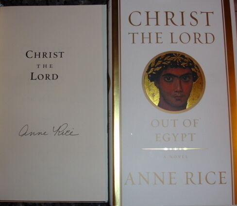 SIGNED! Anne Rice 'Christ the Lord: Out of Egypt' 1/1 - Afbeelding 1 van 1