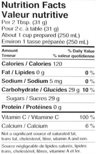 Tang Crystals Orangensaft, 276g/9,7 oz., 2er Pack {Importiert aus Kanada} - Bild 3 von 4