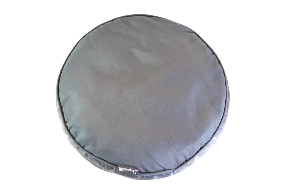 Almohada decorativa Sourpuss Owl redonda 13 pulgadas espeluznante gótico Psychobilly Rockabilly Foto 2 de 4