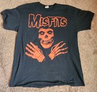 Vintage y2k Misfits Danzig punk rock band T-Shirt horror skulls