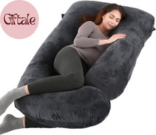 Pregnancy Pillow, Full Body 57 Inch Maternity Pillow with Removable Washable Cov