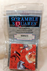 SCRAMBLE SQUARES HORSES Challenging Puzzle Kids & Adults or Both! 9 pieces — photo 1