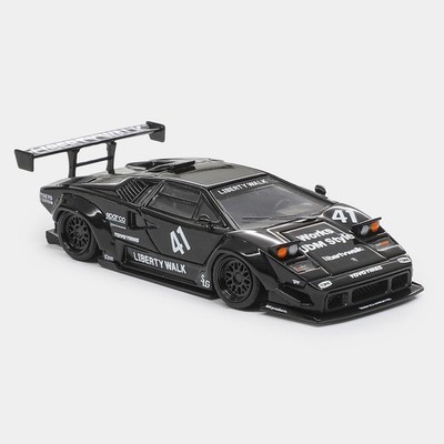 1:64 Countach LP500 LBWK Vision Alloy Car Model with Pop - up