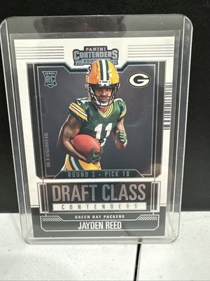 2023 Panini Contenders Draft Class - Jayden Reed - RC - Green Bay Packers E1