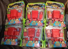 6 x The Trash Pack Series 4 - Twelve Trashies - Red Bins - 12 Pack (exact packs)