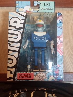 *NEU* Futurama URL Actionfigur Toynami 2010 Polizist Roboter Polizist Earl Erl