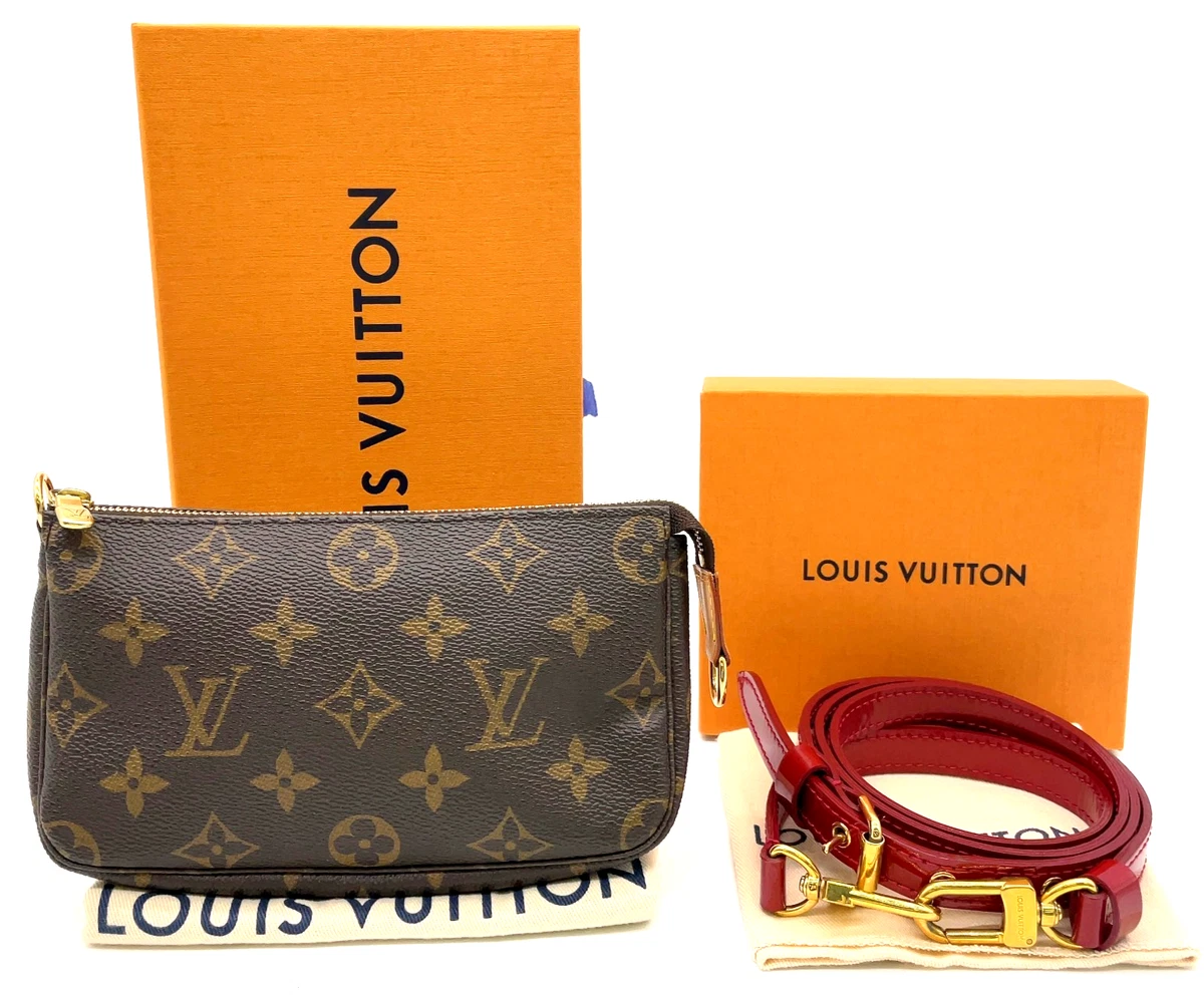 louis vuitton pochette strap products for sale | eBay