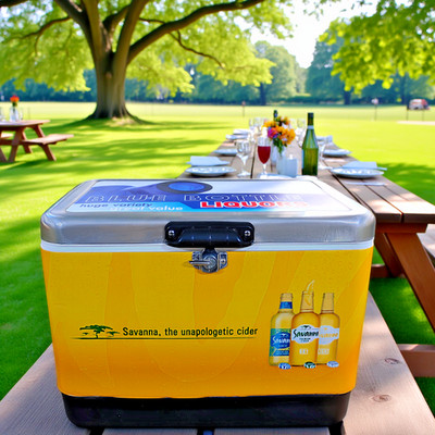High-value Large Capacity 54Qt Stainless Steel Cooler, for Outdoor Picnics