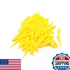 CUESOUL Touch-Point Soft Tip Dart Points 2BA Yellow Durable - 80 Characters Max