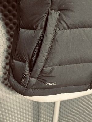 North Face Women s Retro 700 Down Fill Puffer Vest Sz XS Vintage 1996 Black