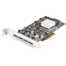 StarTech PEXUSB314A2V2 4-Port USB 3.1 PCIe Card 10Gbps Black