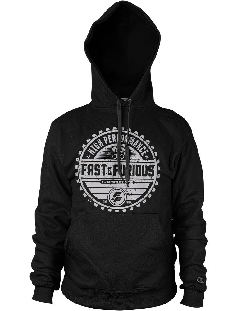 Fast - The Furious Genuine Brand Hoodie Black