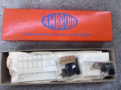 #ad Vintage HO AMBROID K11 CENTER FLOW TANK CAR ACF INDUSTRIES CRAFTSMAN KIT $14.00