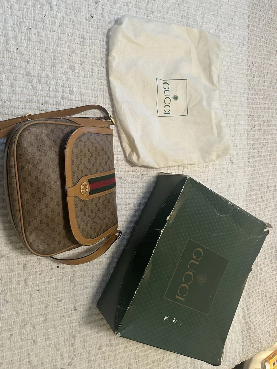 25+ Gucci Leather Shoulder Bag Vintage Bags, Handbags & Cases for