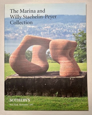Sotheby s Auction Catalog Marina Willy Staehelin-Peyer Collection 1997 Sculpture