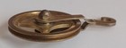 ORIGINAL 1-1/2" BRASS GERMAN VIENNA REGULATOR CLOCK PULLEY WITH HOOK END — photo 3