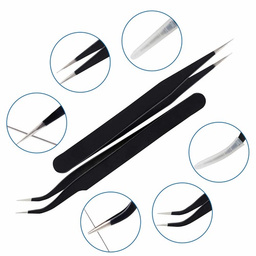 3D Printer Extruder Nozzle Cleaning Tool Kit w/Nozzles+Needles+Tweezers+Wrenches - Afbeelding 3 van 10
