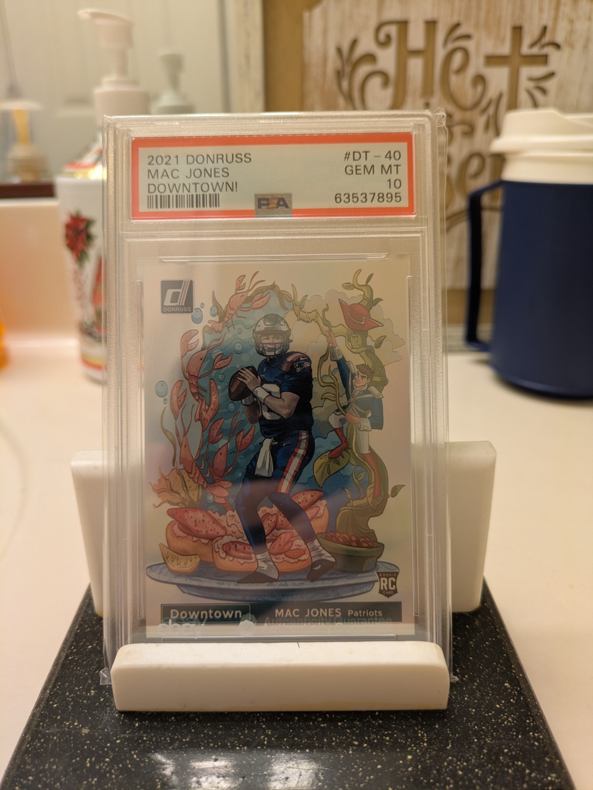 2021 Panini Donruss - Downtown! Mac Jones #DT-40 (RC)