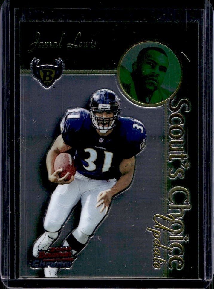 Jamal Lewis Bowman Chrome Scouts Choice Update #SCU4 Base