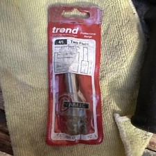 Image of Trend Router Cutter 4/5 x 1/2  Two Flute Straight 19.1mm x 25mm
