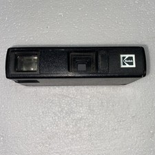 Vintage 1970s Kodak Tele Instamatic 608 Black 110 Film Camera