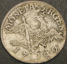 PRUSSIA (German State) 3 Groscher 1782A - Silver - F/VF - 1629 ¤