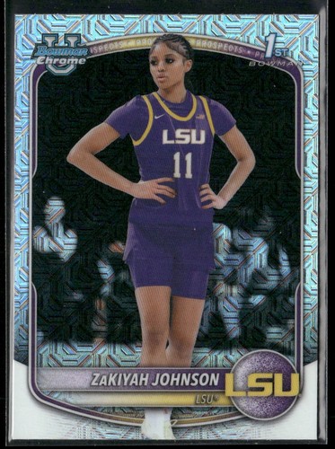 2025-26 Bowman - Zakiyah Johnson #BCP-73 Mojo refractor