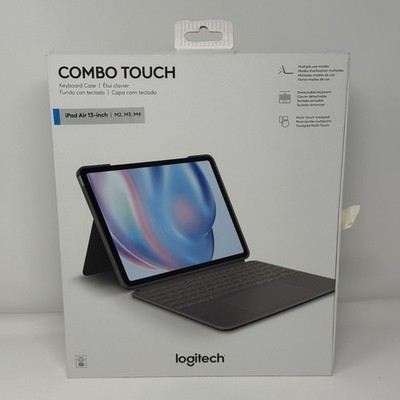 Logitech Combo Touch for iPad Air 13-inch (M2/M3/M4)   New & Sealed