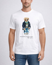 Polo Ralph Lauren Heritage Polo Bear T-shirt in White Size XXL