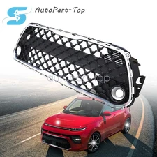Front Bumper Lower Grille Silver Black 86530K0020 Fits Kia Soul 2020 2021 2022