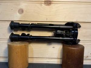 Harris 1A2 Ultralight Bipod L 8"-12" Black Very Good Condition