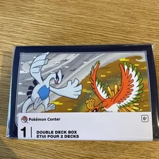 Lugia & Ho-Oh Double Deck Box Gold Silver Pokémon Center TCG | Brand New Sealed