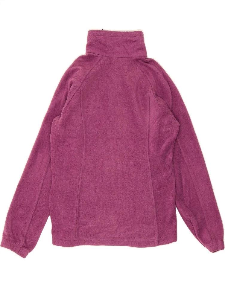 COLUMBIA Womens Fleece Jacket UK 10 Small Purple Polyester DF59 - Image 2 of 3