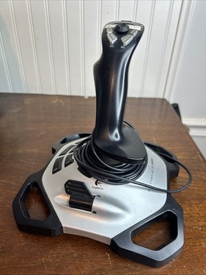 Logitech X3D Pro Flight Controller USB PC Joystick Extreme 3D